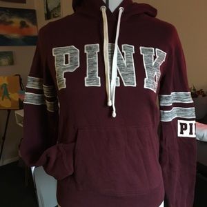 Burgundy PINK Hoodie